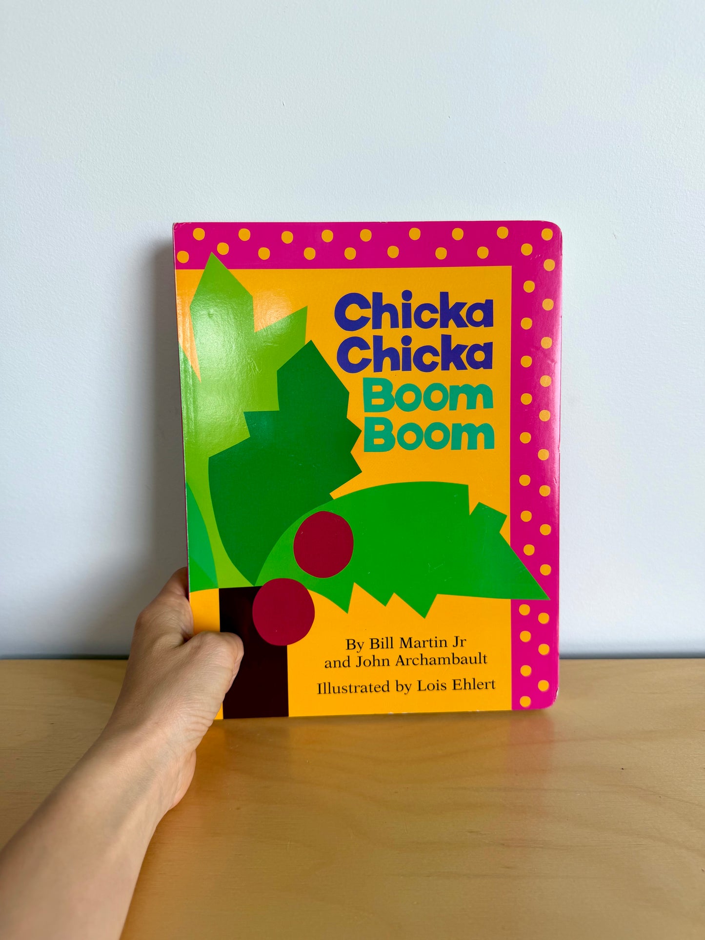 Chicka Chicka Boom Boom Book / 0-3 years (No Shipping)