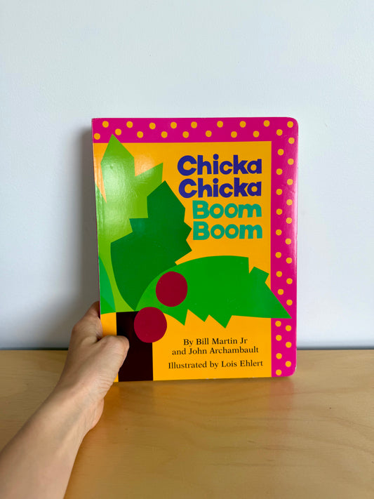 Chicka Chicka Boom Boom Book / 0-3 years (No Shipping)