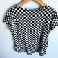 Checkered T-shirt / 10-12 years