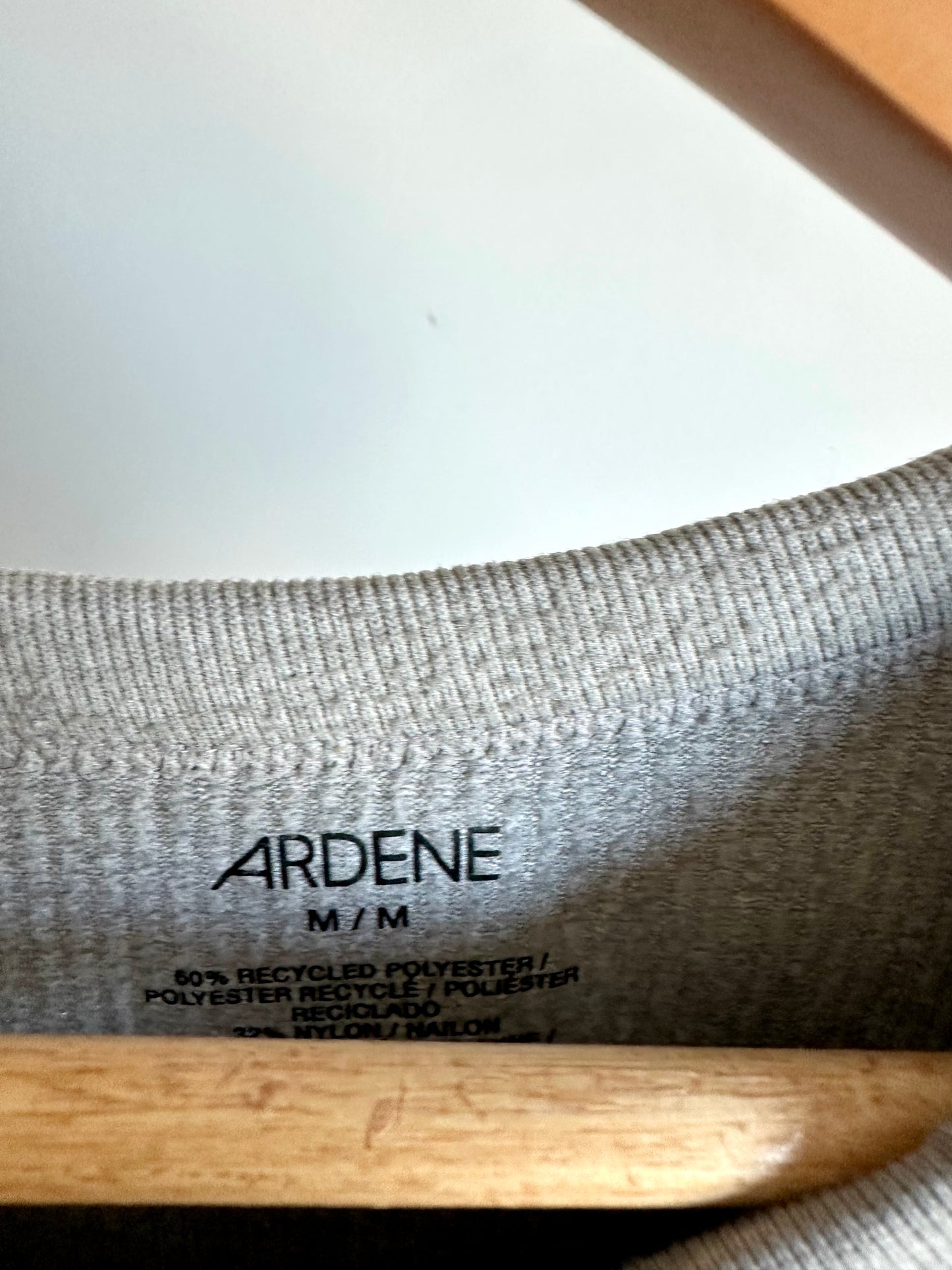 Grey Rib T-shirt / 10-12 years