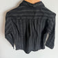 Quicksilver Black Striped Button Up Top  / 3T