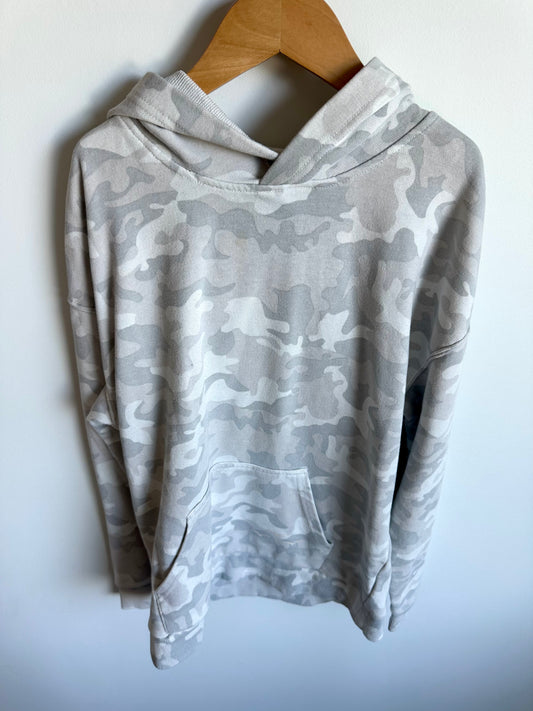 Grey Camo Hoodie / 12 years