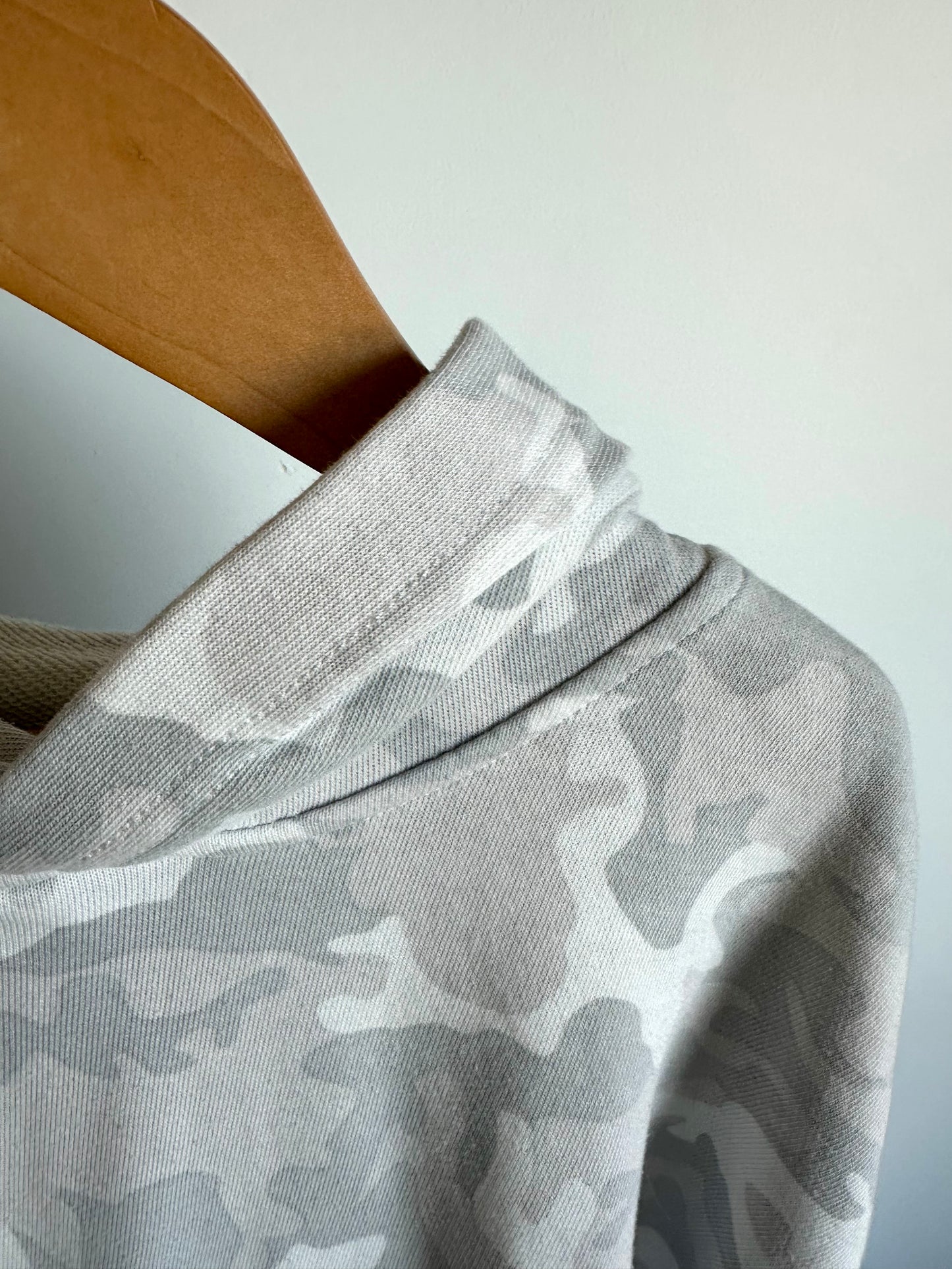 Grey Camo Hoodie / 12 years