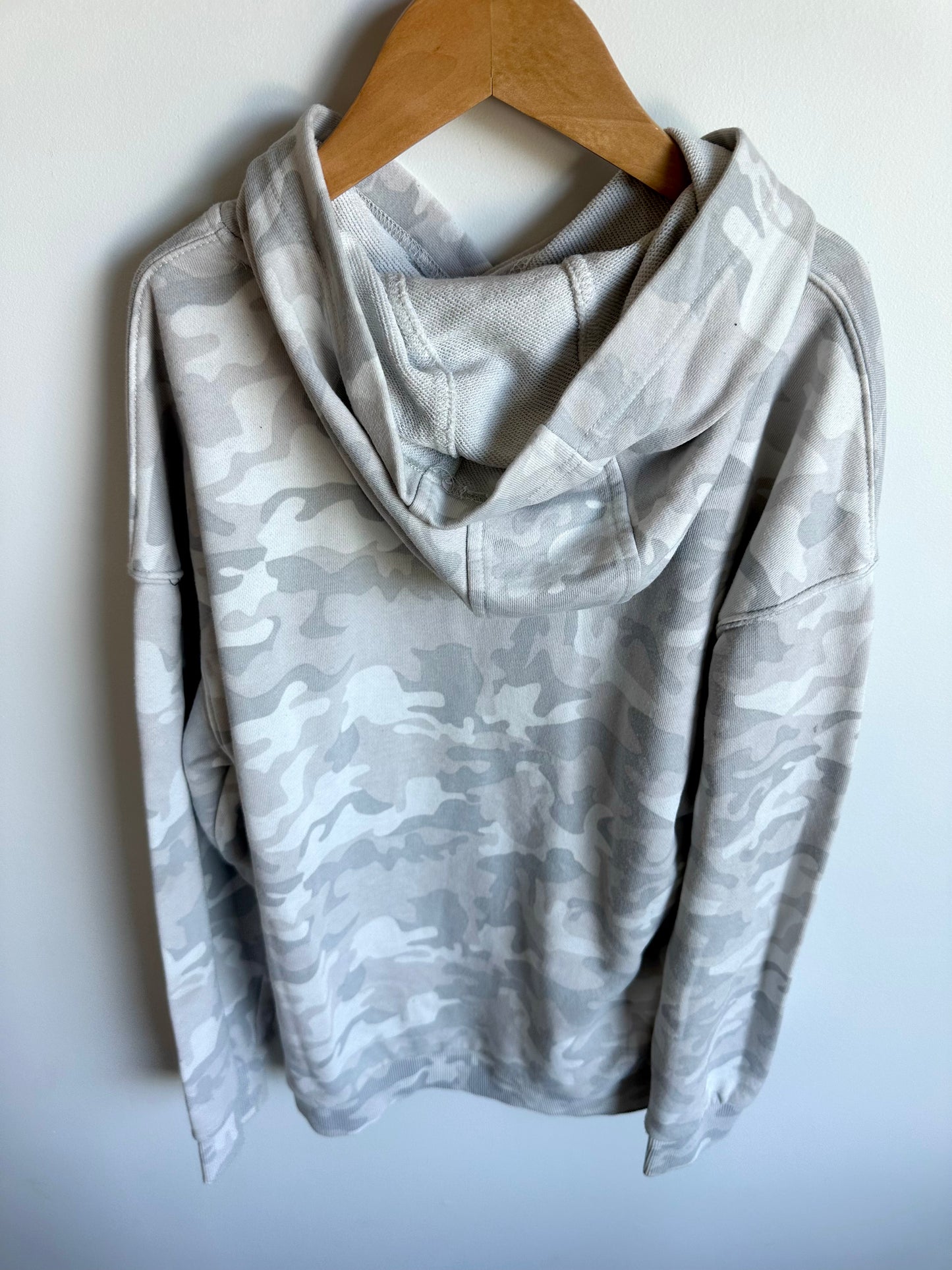 Grey Camo Hoodie / 12 years