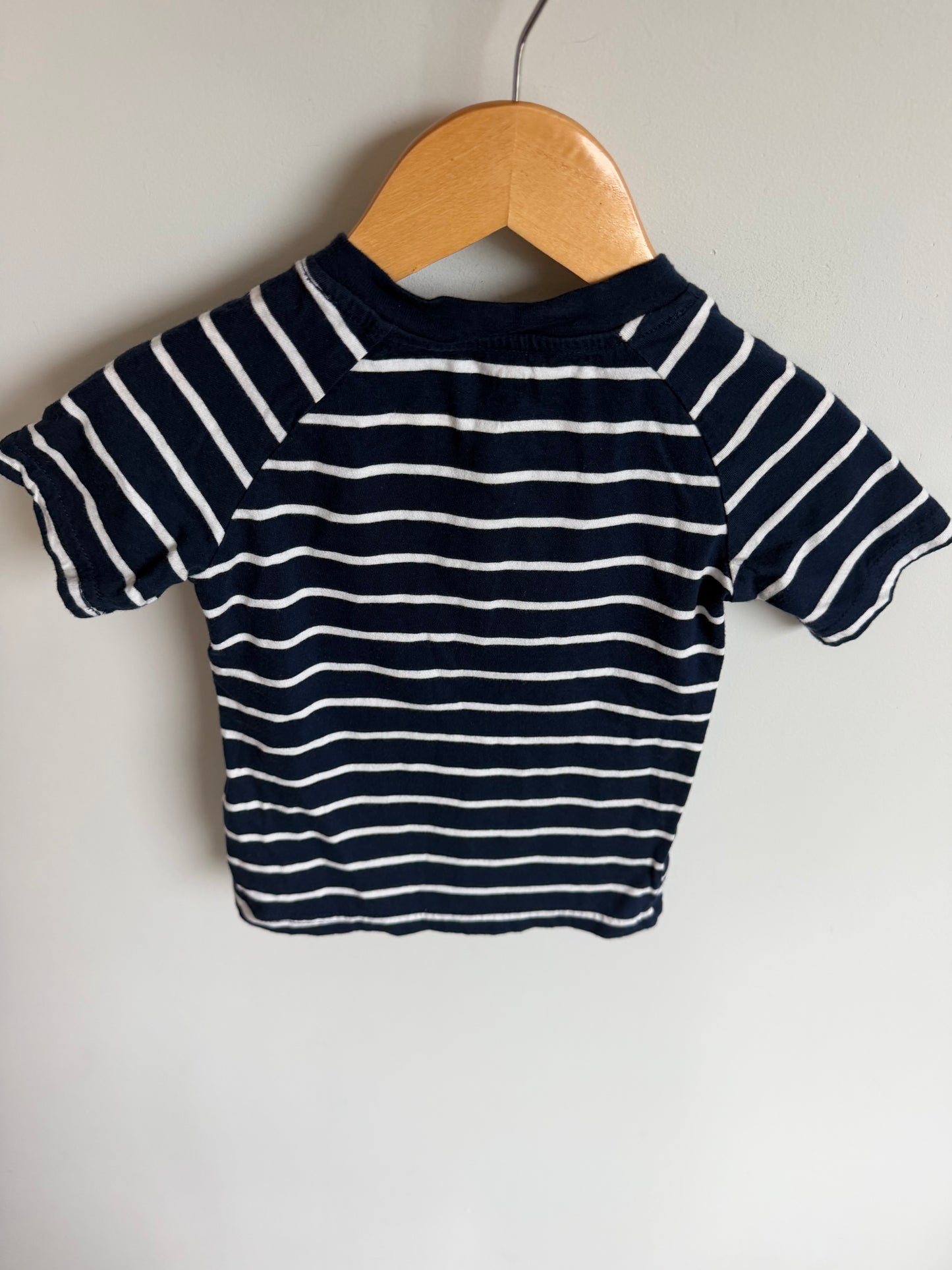 Blue Striped T-Shirt / 3T