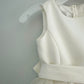 David's Bridal White Tulle Dress / 7 years