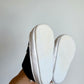 Navy Striped Shoes / 3-6m?