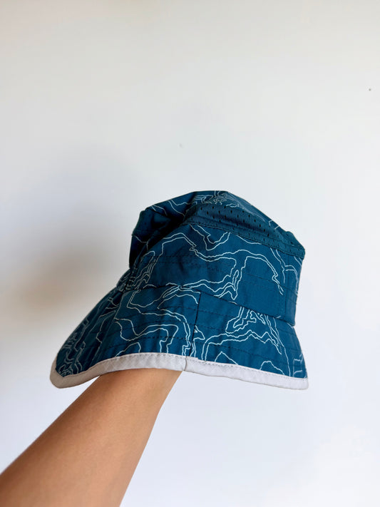 Woods Blue Sun Hat / 2-3T?