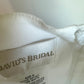 David's Bridal White Tulle Tank Dress / 8 years
