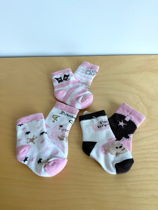 Western Socks (With tags) / 0-6m?