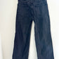 Black High-Rise Wide Leg Jeans / 12 years