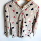 Dot Grey Fleece Sweater / 6 years