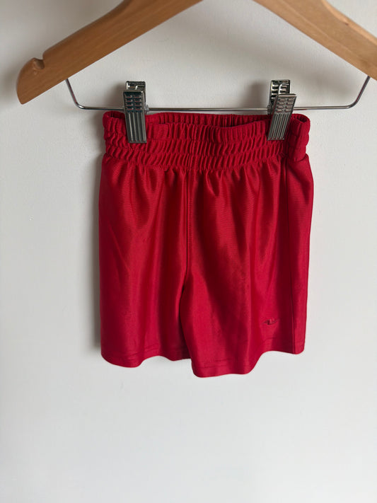 Red Athletic Shorts / 2T