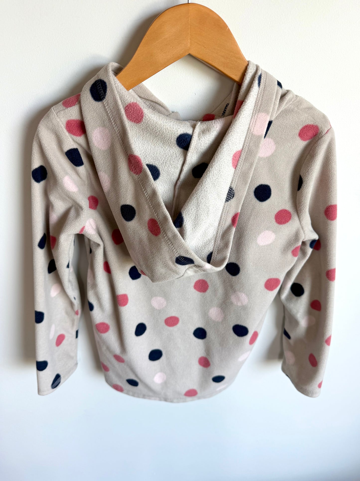 Dot Grey Fleece Sweater / 6 years