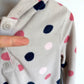 Dot Grey Fleece Sweater / 6 years