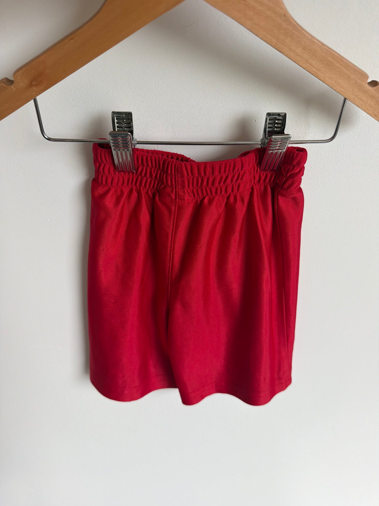 Red Athletic Shorts / 2T