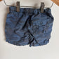 Camo Blue Drawstring Shorts / 2T