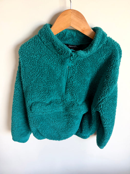 Teal Pull Over Sweater / 7-8 years