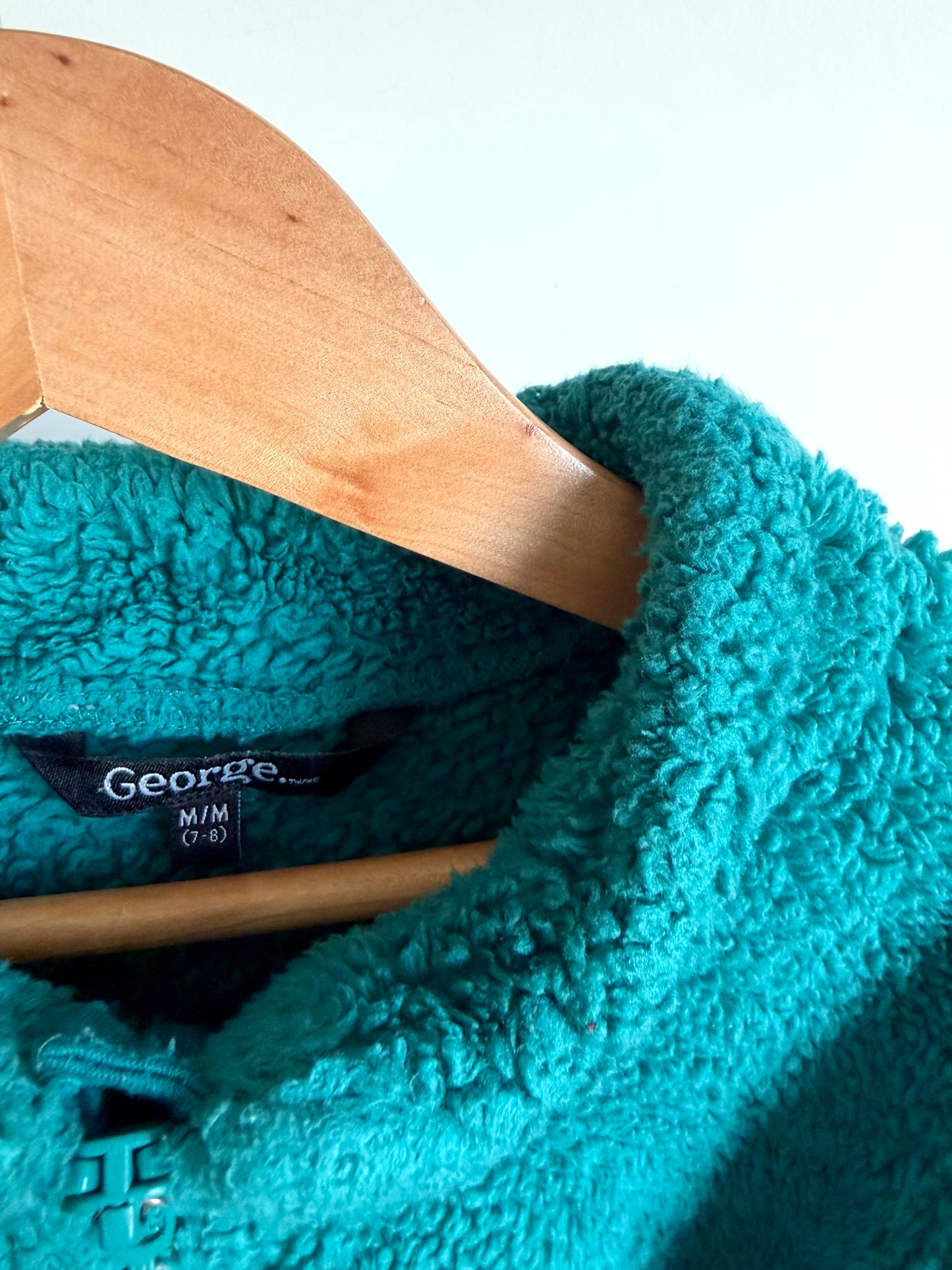 Teal Pull Over Sweater / 7-8 years