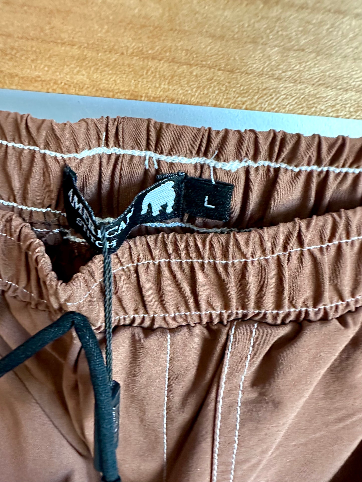 Brown Slight Flare Cargo Pants (With Tags) / 12-14 years