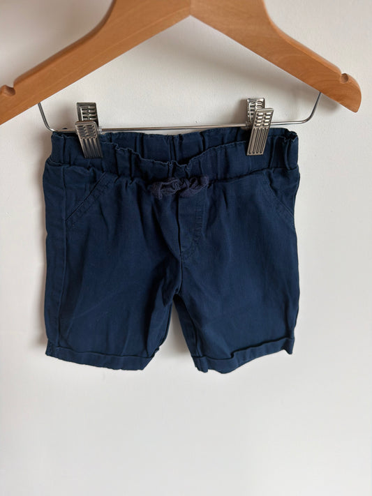 Navy Slack Shorts / 3T