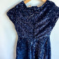Zara Navy Sequin Dress / 11-12 years