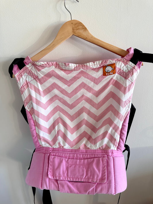 Tula Pink Chevron Baby Carrier / 25-60 lbs (No Shipping)