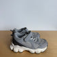 Grey Velcro Sneakers / Size 8 Toddler