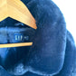 Gap Navy Faux Fur Coat / 6-7 years (S)