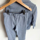 Dusty Blue Blazer and Pant Set / 18-24m