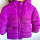 Purple Hooded Puffer Jacket / 4-5 years