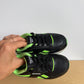 Reebok Black + Green No-Tie Sneakers / Size 8 Toddler