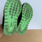 Reebok Black + Green No-Tie Sneakers / Size 8 Toddler
