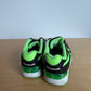 Reebok Black + Green No-Tie Sneakers / Size 8 Toddler