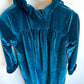 Redfish Kids Turquoise Velour Cloak / 8 years