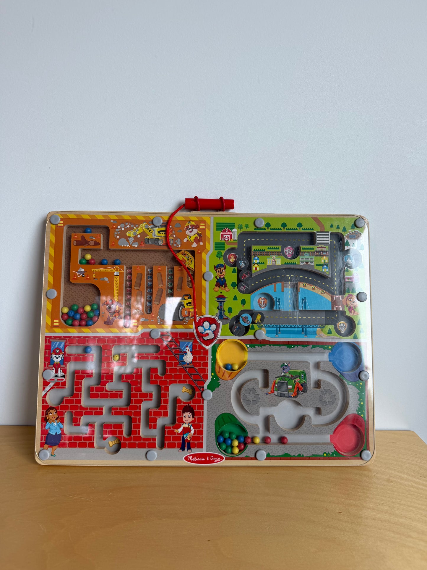 Paw Patrol Magnetic Wand Maze Board Toy (No Shipping)