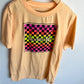 Hurley Checkered Graphic T-shirt / 10-12 years