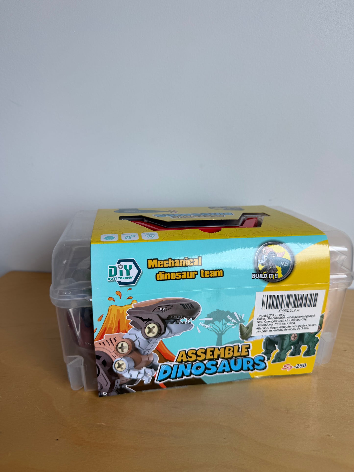 STEM Assemble Dinosaurs Drill Set (In Package) / (No Shipping)