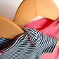 Set of 2 Bow Bodysuits - Stripe + Pink / 3-6m