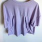 Purple Active Cropped T-shirt / 10-12 years