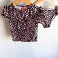Heart Ruffle Two Piece Swim Suit / 3T