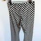 Checkered Flare Leggings / 10-12 years