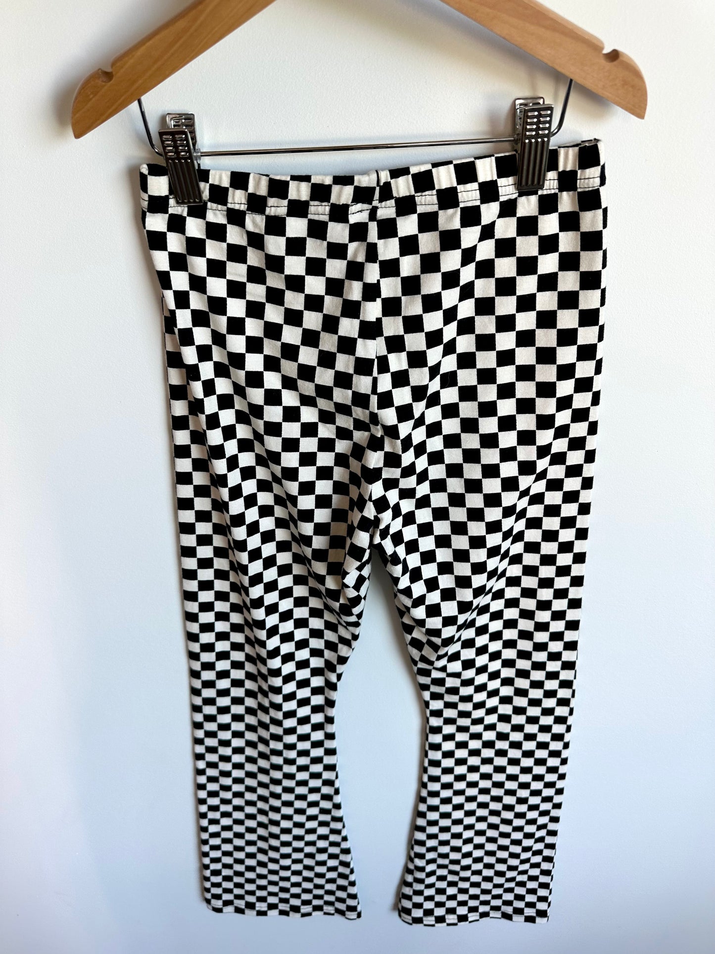 Checkered Flare Leggings / 10-12 years