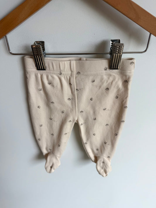 Bee Footed Pants / 0-3m
