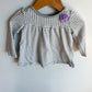 Grey Stripe + Purple Flower / 12-18m