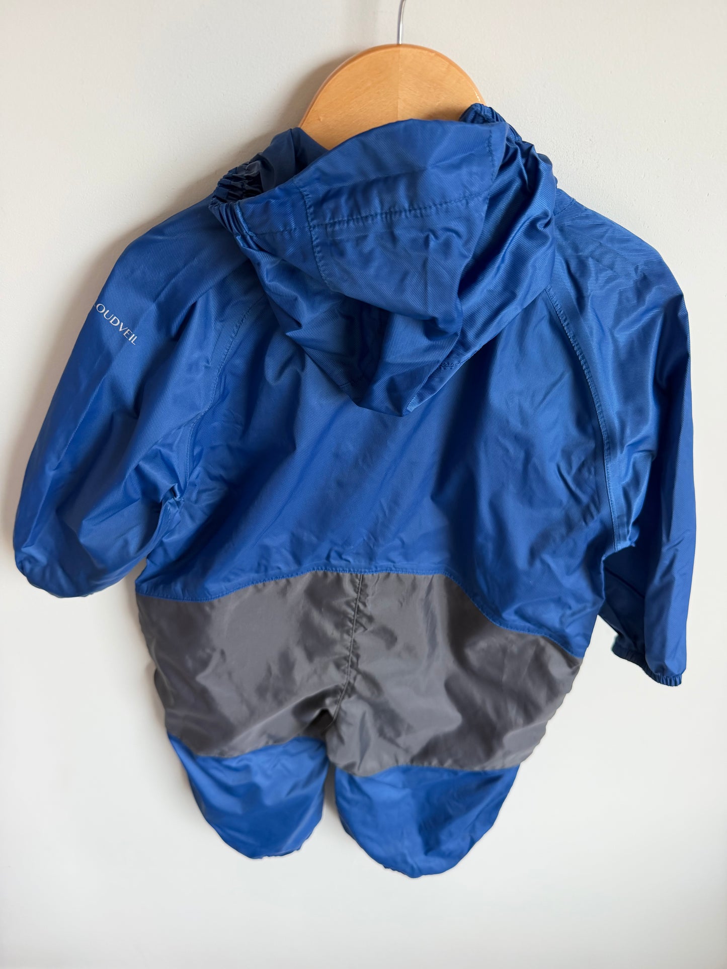 Cloudveil Blue Splash Suit / 24m