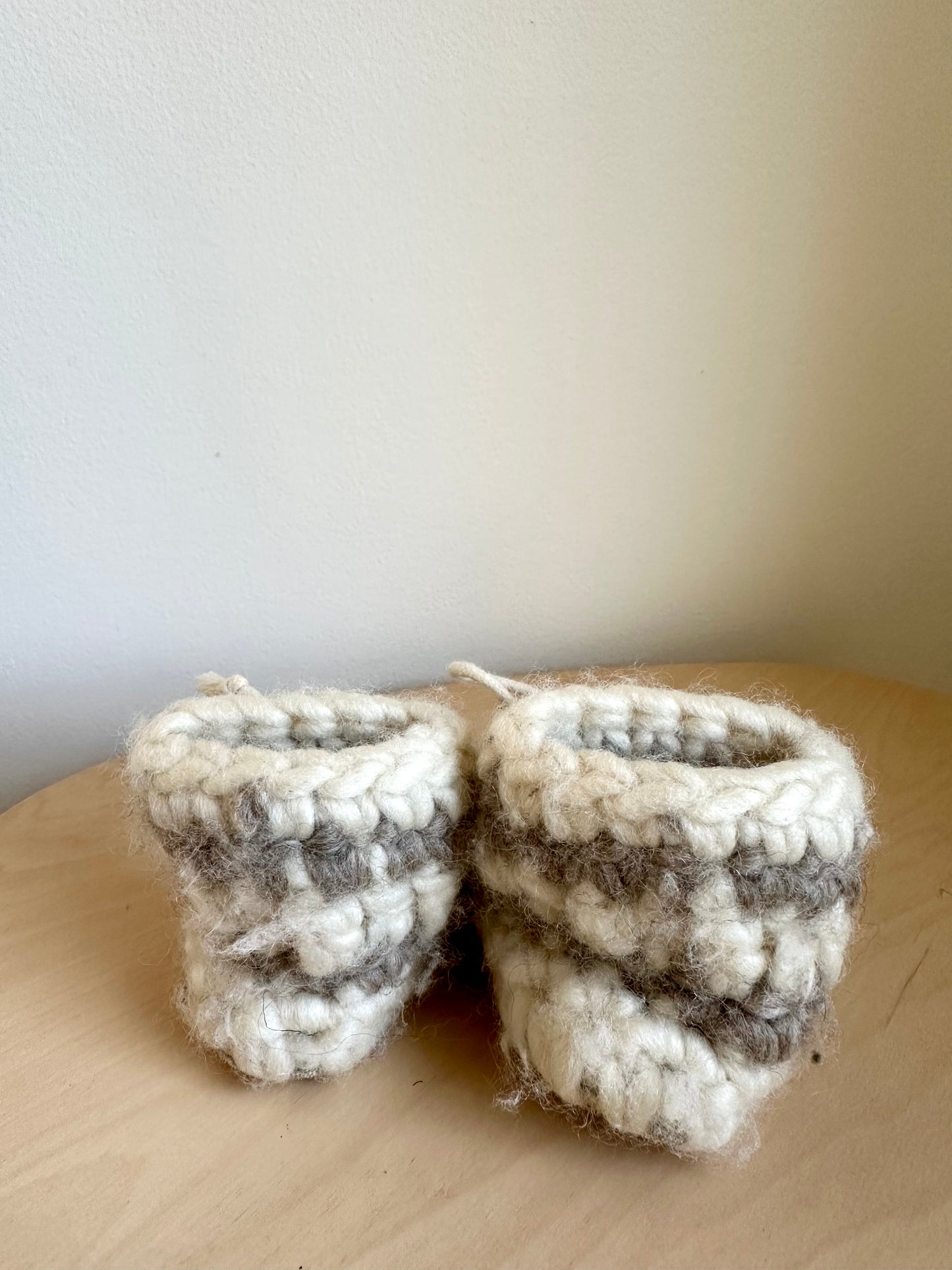 Pedraig Wool Slippers / 0-3m?