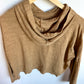 Fawn Crop Long Sleeve Hoodie / 14-16 years