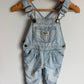 OshKosh Light Wash Denim Overalls / 18m