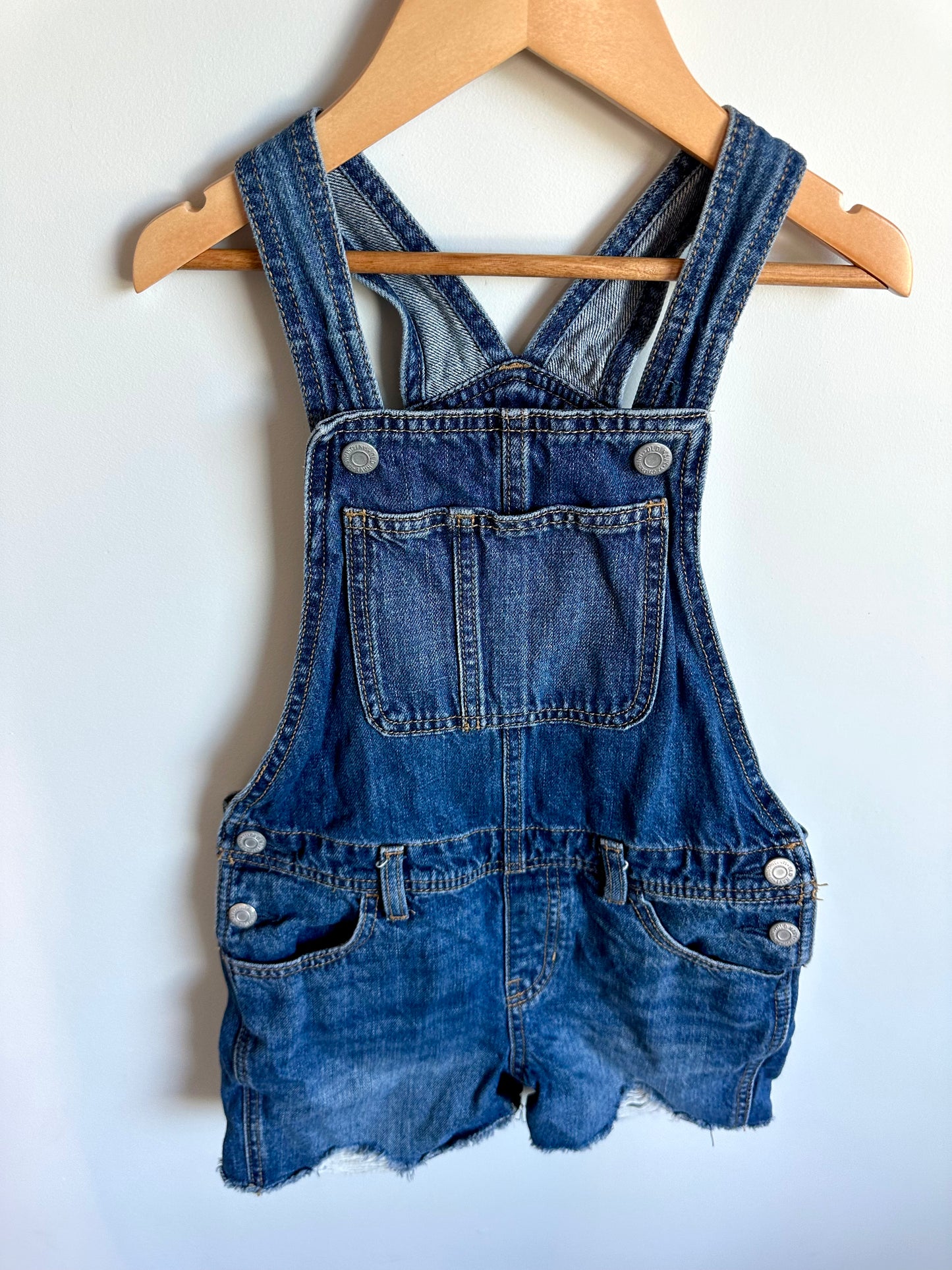 Denim Short Overalls / 8 years
